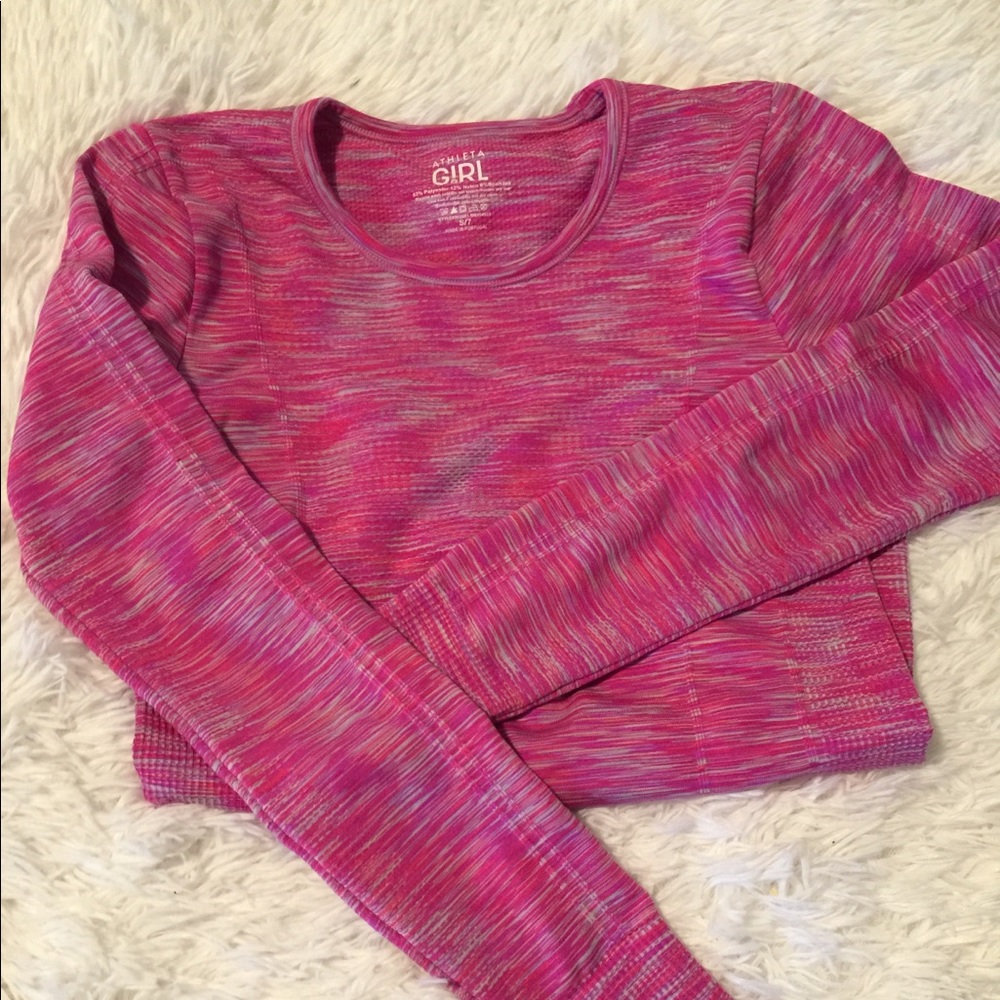 ATHLETA GIRL TEES-LONG SLEEVE
